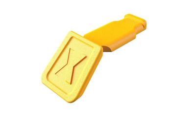 Knipex ColorCode Clips geel | 10 stuks - 00 61 10 CY