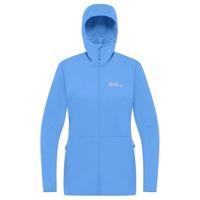 Jack wolfskin Feldberg Hoody Softshell Jas Dames Mid Blue S - thumbnail