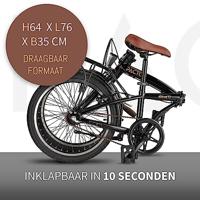 Pacto Eleven 20 inch Vouwfiets 3v - thumbnail