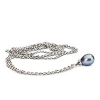 Trollbeads TAGFA-00058 Ketting Peacock Parel zilver 80 cm - thumbnail
