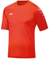 JAKO 4233K Shirt Team Km Kids - Flame - 128 - thumbnail