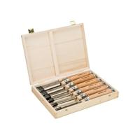 Bahco 425-32 Steekbeitel, houten handgreep, vernikkelde stalen ring, 32 x 140 mm - thumbnail