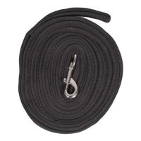 Pagony Longeerlijn in tas 8 mtr zwart - thumbnail