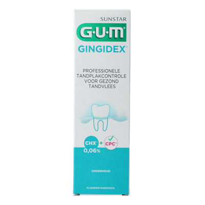 GUM Gingidex tandpasta tube 75 Milliliter