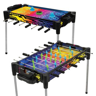 Arcade 2-in-1 voetbal en airhockeytafel