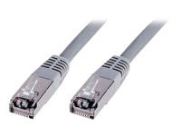 Digitus DK-1532-100 RJ45 Netwerkkabel, patchkabel CAT 5e SF/UTP 10.00 m Grijs Verdraaide paren 1 stuk(s) - thumbnail