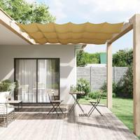 VidaXL Luifel verticaal 100x270 cm oxford stof beige - thumbnail