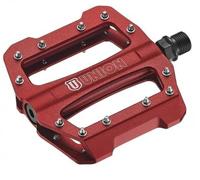 Union pedaal sp1300 alu cartridge+thrust lager. rood - thumbnail