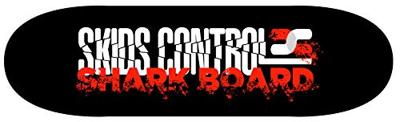 STAMP Skateboard 28 x 8 Shark Skids Control