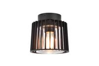 Lutec Zwarte plafondlampShyne zwart - 6397501012 - thumbnail