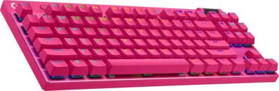 Logitech G PRO X TKL toetsenbord RF-draadloos + Bluetooth QWERTY US International Magenta Logitech G PRO X TKL toetsenbord RF-draadloos + Bluetooth QWERTY US International Magenta