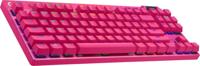 Logitech G PRO X TKL toetsenbord RF-draadloos + Bluetooth QWERTY US International Magenta - thumbnail