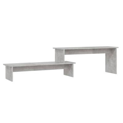 VidaXL Tv-meubel 180x30x43 cm bewerkt hout betongrijs