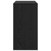 Bureau Zwart eiken 90 x 40 x 76 cm Bewerkt hout - thumbnail