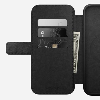 Nomad Modern Nomad leather folio iPhone 16 Pro Max - English Tan-C