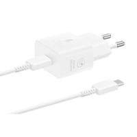 Samsung EP-T2510XWEGEU-B USB-oplader 25 W 1x USB-C USB PD Wit Snellader - thumbnail
