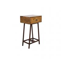 WOOOD Nachtkastje 'Skybox' Mangohout, kleur Naturel - thumbnail