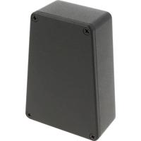 Hammond Electronics 1590WTRPBBK Behuizing 111 x 80 x 38 Aluminium, Staal Zwart 1 stuk(s) - thumbnail