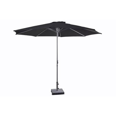 Stokparasol Salou 300 cm zwart Stokparasol Salou 300 cm zwart