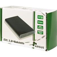 Inter-Tech 88884122 behuizing voor opslagstations HDD-behuizing Zwart 2.5 - thumbnail