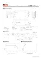 MEAN WELL HRP-600-48 Schakelnetvoedingsmodule 48 V/DC 13 A 624 W - thumbnail