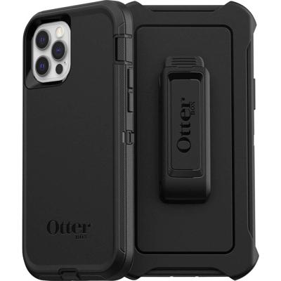 Otterbox Defender Backcover Apple iPhone 12, iPhone 12 Pro Zwart Otterbox Defender Backcover Apple iPhone 12, iPhone 12 Pro Zwart