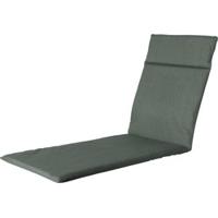 Madison ligbedkussen 190 x 60 x 7 cm katoen donkergroen - thumbnail