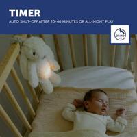 ZAZU Nachtlamp Ro het konijn wit - thumbnail