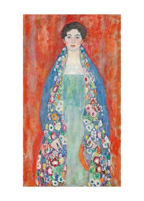 Kunstdruk Gustav Klimt Fräulein Lieser 50x70cm Kunstdruk Gustav Klimt Fräulein Lieser 50x70cm