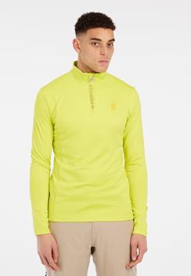Protest Rewill 1/4 Zip Pully Heren Limone M