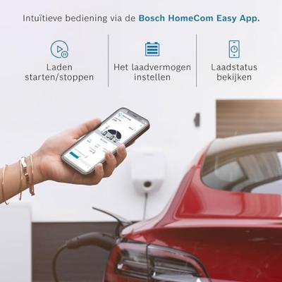 Bosch Home Comfort Power Charge 7000i Wallbox Type 2 16 A Aantal aansluitingen 1 11 kW RFID, WiFi