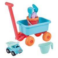 Ecoiffier strandkar met accessoires - 8dlg. - thumbnail