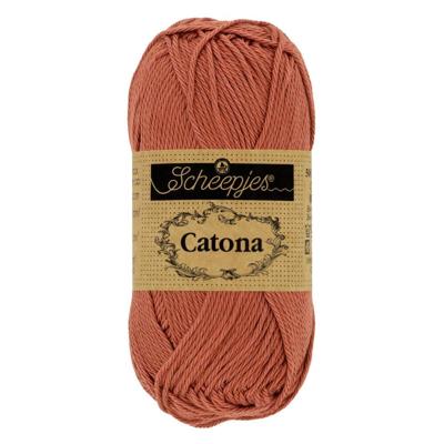 Scheepjes Catona - 10g - 504 Brick Red