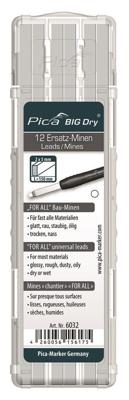 Pica Vullingen-set | 12x wit | universeel 12 stiften/set | 1 stuk - 6032 6032 Pica Vullingen-set | 12x wit | universeel 12 stiften/set | 1 stuk - 6032 6032
