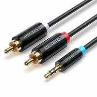Audio Jack naar RCA Kabel Vention BCLBJ 5 m - thumbnail