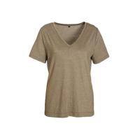 Imagine top met lurex kaki - thumbnail