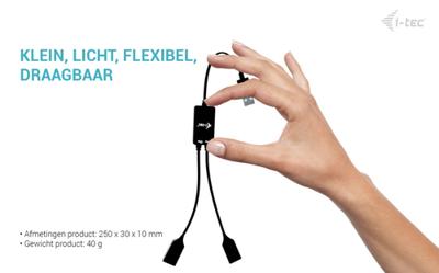 I-tec U3CBLHUB2A USB-kabel I-tec U3CBLHUB2A USB-kabel