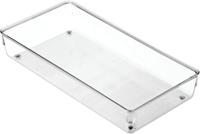 iDesign - Lade Organizer, 15.2 x 30.5 x 5.1 cm, Kunststof, Transparant - thumbnail
