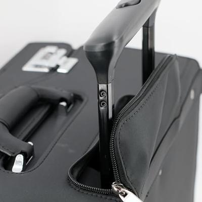 Juscha JU-45034 Trolley Pilotenkoffer Alassio 40 X 46 X 25,5 Cm, Rocca II Zwart