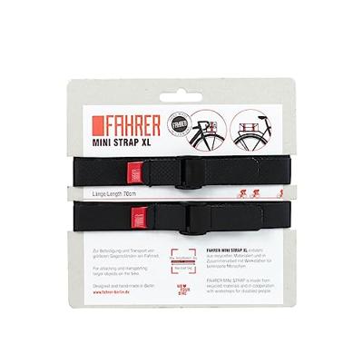 Fahrer cargo mini strap xl 70x2cm zwart (2 stuks) Fahrer cargo mini strap xl 70x2cm zwart (2 stuks)