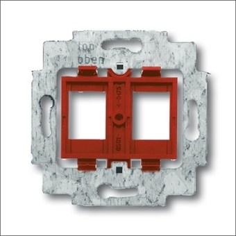 Busch-Jaeger RJ45 draagframe Rood 1812