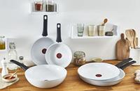 Tefal Kookgerei Tefal ceramic control wok 28 cm wit - thumbnail