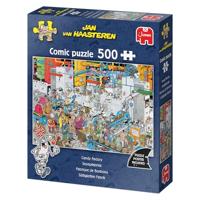 Jan van Haasteren Legpuzzel - Snoepfabriek, 500st. - thumbnail