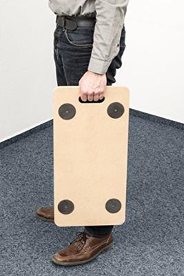 Platform Meister 821400 200 kg Met remmen 59 x 25 cm - thumbnail