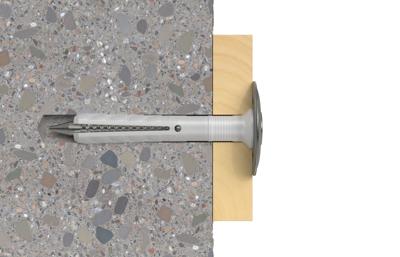 Fischer 50367 N 6 x 40/10 S D A2 Spijkerplug 40 mm 6 mm 50 stuk(s)