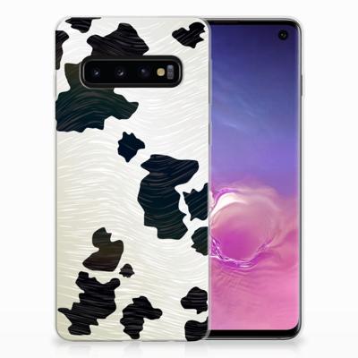 Samsung Galaxy S10 | TPU Hoesje | Koeienvlekken
