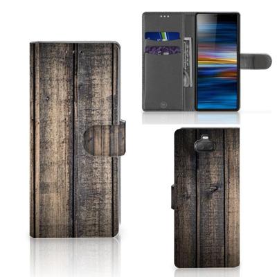 Sony Xperia 10 | Book Style Case | Steigerhout Sony Xperia 10 | Book Style Case | Steigerhout