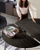 Kave Home Uitschuifbare Ronde Eettafel 'Milian' Ø120 x 120/160/200cm - thumbnail