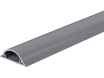 TRU COMPONENTS Kabelbrug 1568193 PVC Grijs Aantal kanalen: 1 1000 mm Inhoud: 1 m