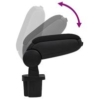 VidaXL Armsteun 12x31x(29,5-47) cm abs zwart - thumbnail